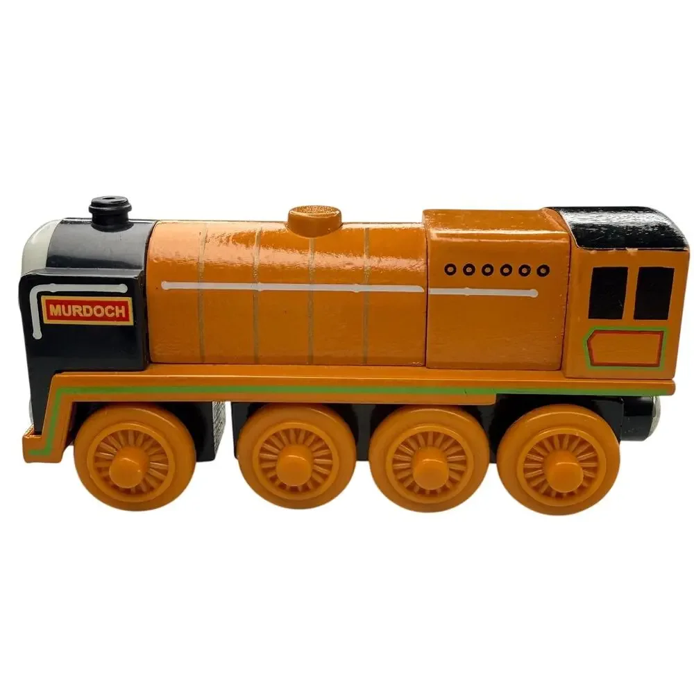 Thomas Friends Murdoch Tender 2003 Wooden Railway Learning Curve Vintage Train